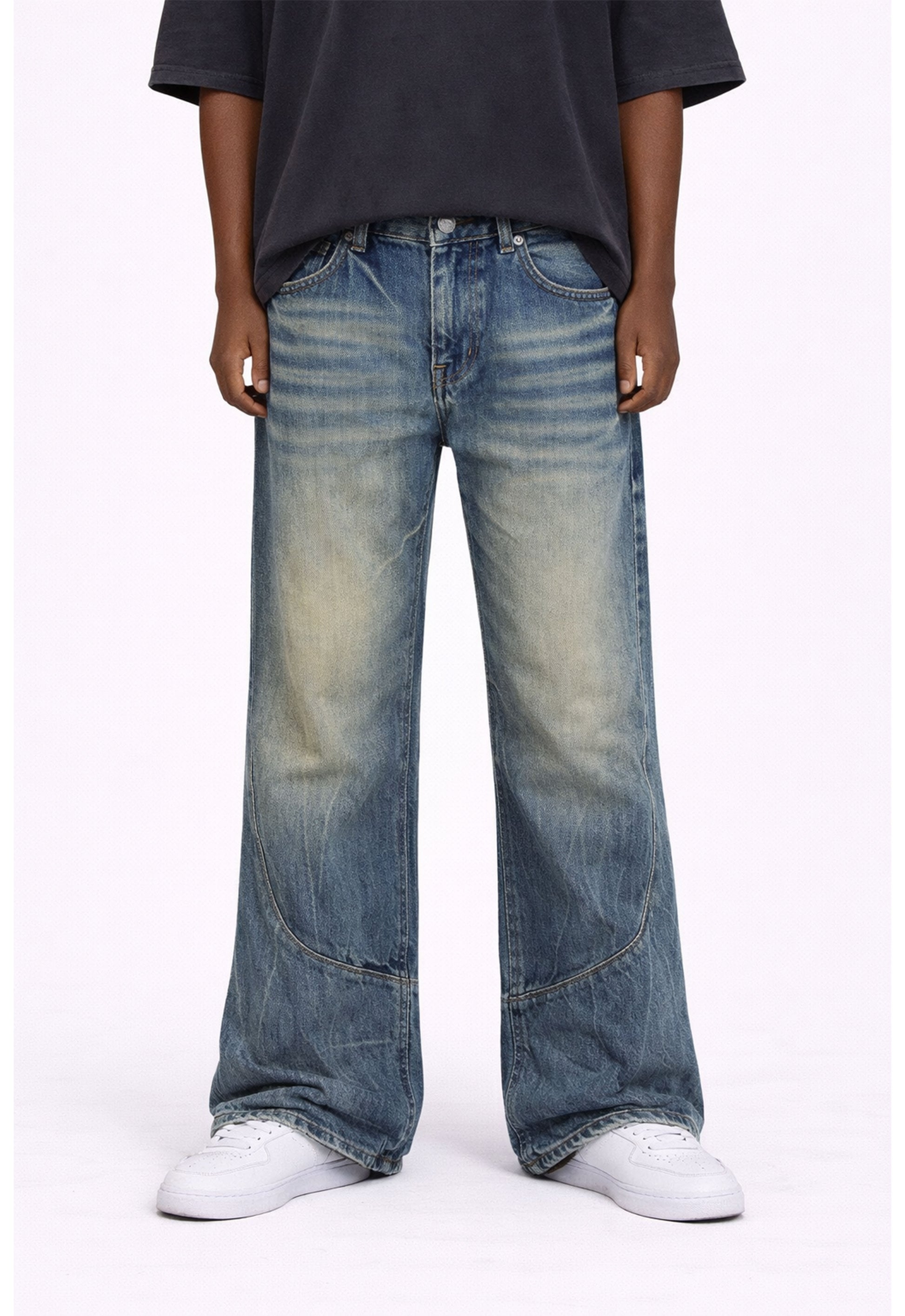 SUNFADE PANEL DENIM denim | STREETWEAR APPAREL | UNDEVELOPED