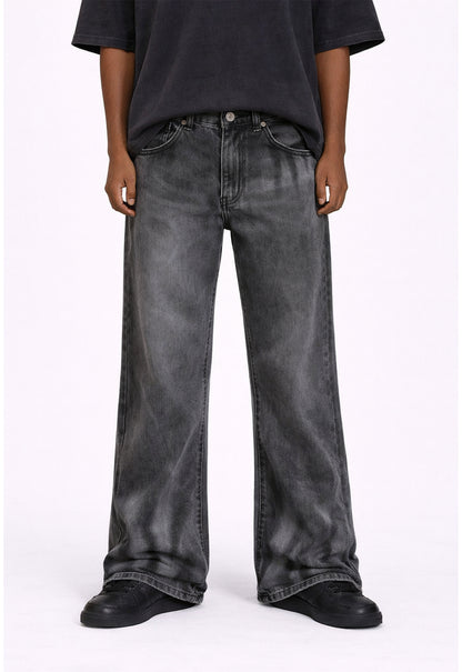 GREY VINTAGE FLARE DENIM denim | STREETWEAR APPAREL | UNDEVELOPED
