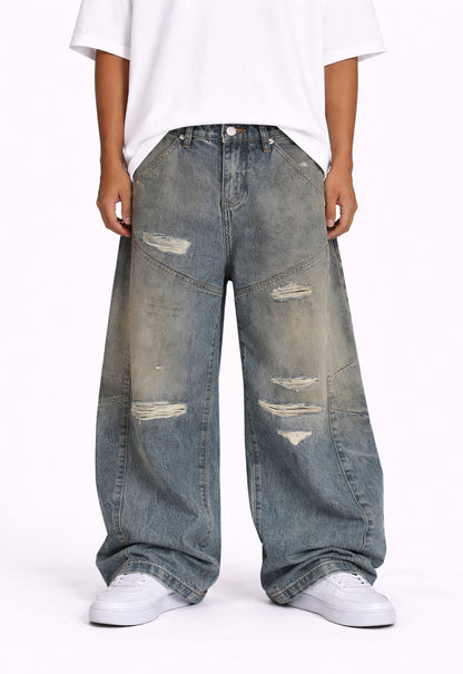DIRT PANEL DENIM denim | STREETWEAR APPAREL | UNDEVELOPED