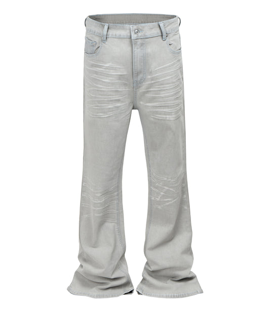 WIDEBOY BLANCO FLARE DENIM