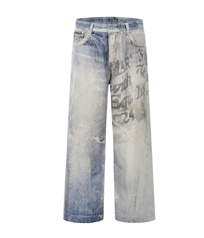 WIDEBOY GRAFFITI DENIM