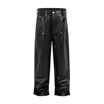WIDEBOY SHINE PANELED DENIM
