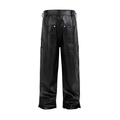 WIDEBOY SHINE PANELED DENIM