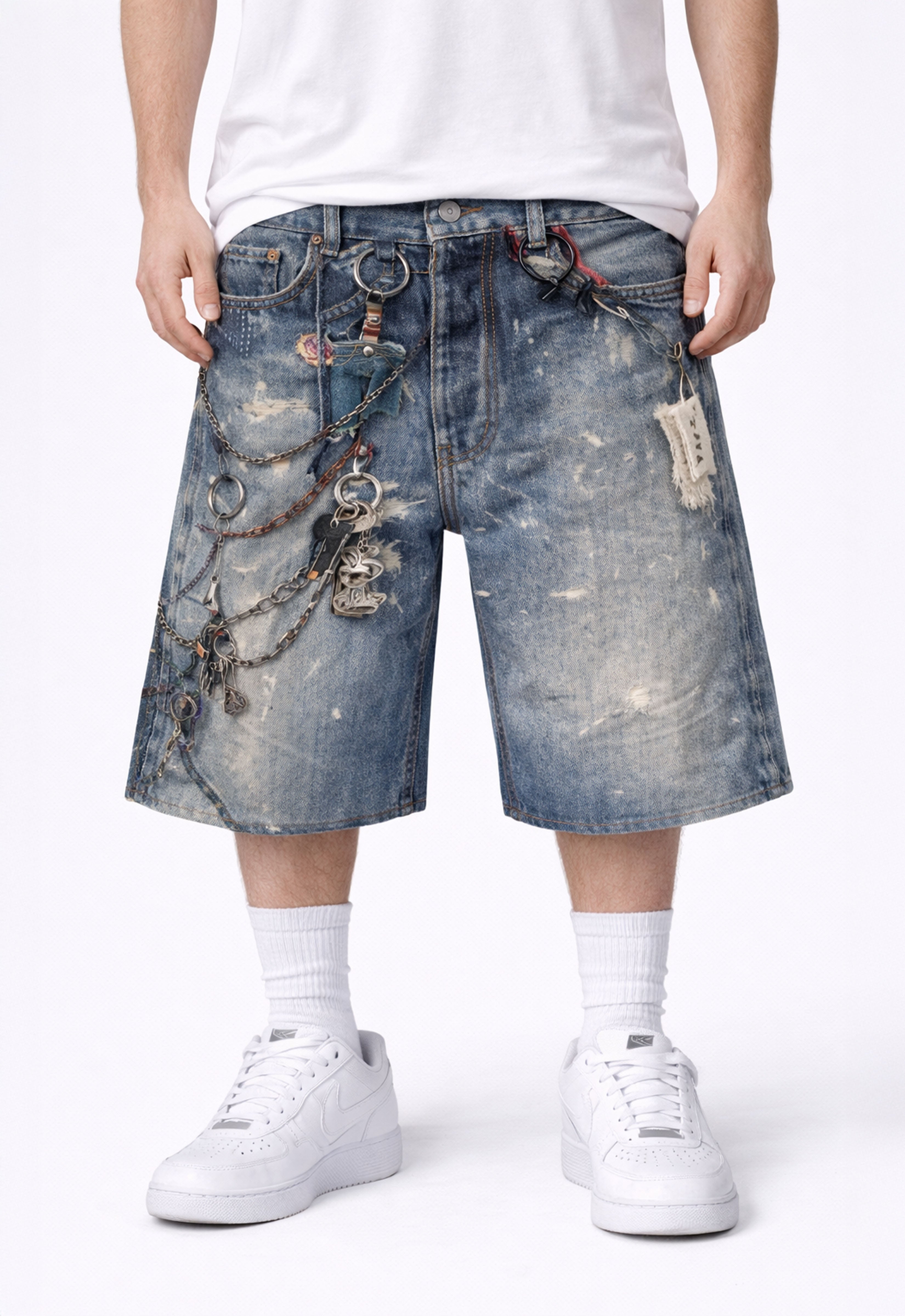 Locksmith Denim Shorts | Streetwear Shorts | UNDEVELOPED