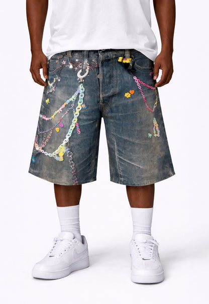 LUCKY DENIM SHORTS Denim Shorts | STREETWEAR APPAREL | UNDEVELOPED