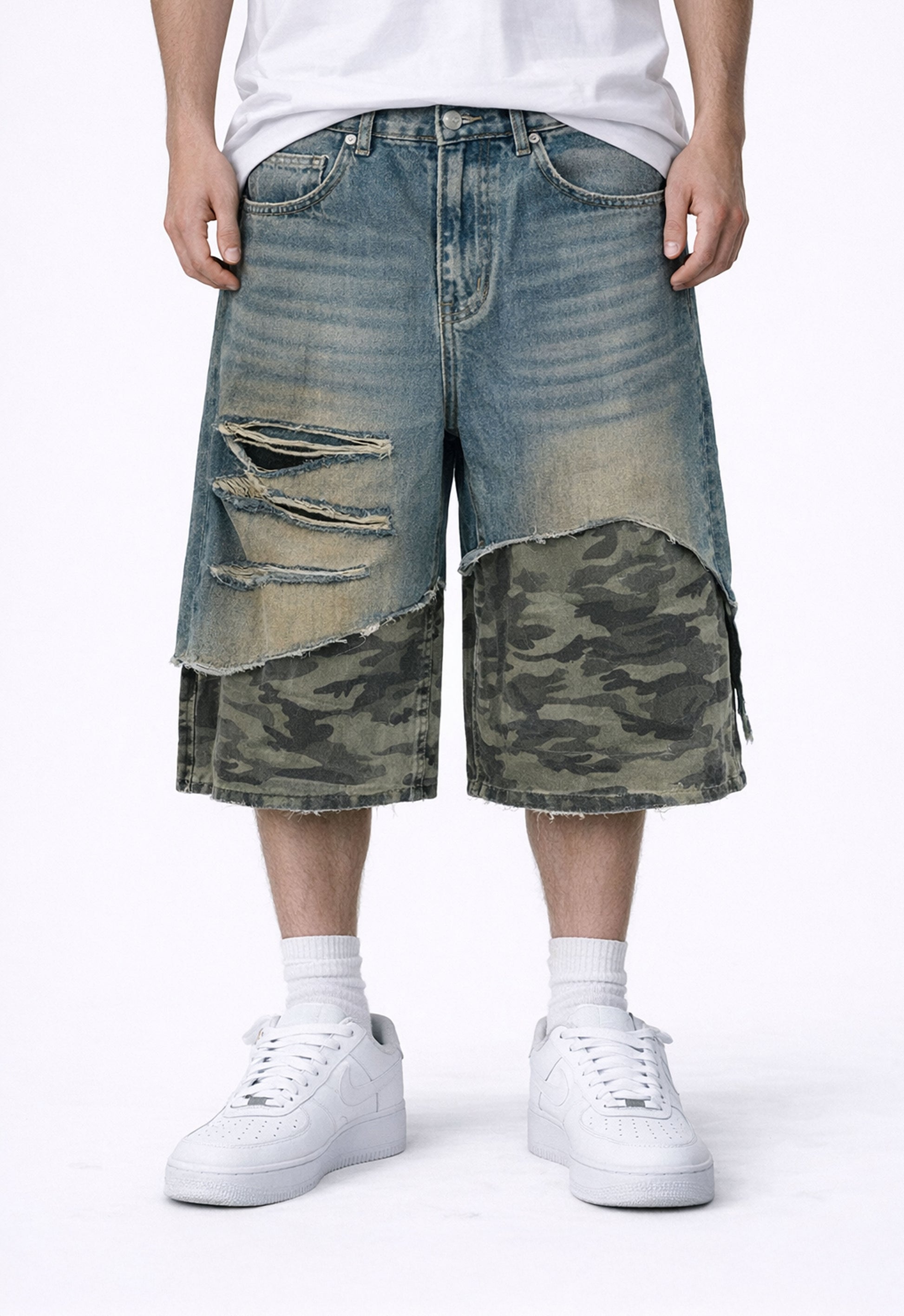AZUL SCAB CAMO SHORTS cargo shorts | STREETWEAR APPAREL | UNDEVELOPED