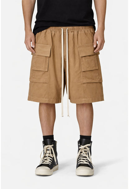 DESERT DROP-CROTCH CARGO SHORTS cargo shorts | STREETWEAR APPAREL | UNDEVELOPED