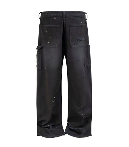DESTROYED CARPENTER PANTS Pants | STREETWEAR APPAREL | UNDEVELOPED