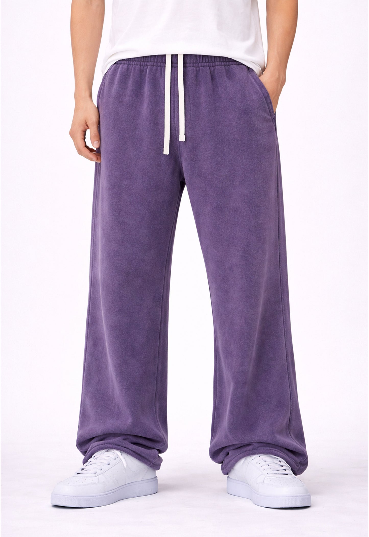 PLUM OVER-DYE SWEATPANTS sweatpants | STREETWEAR APPAREL | UNDEVELOPED