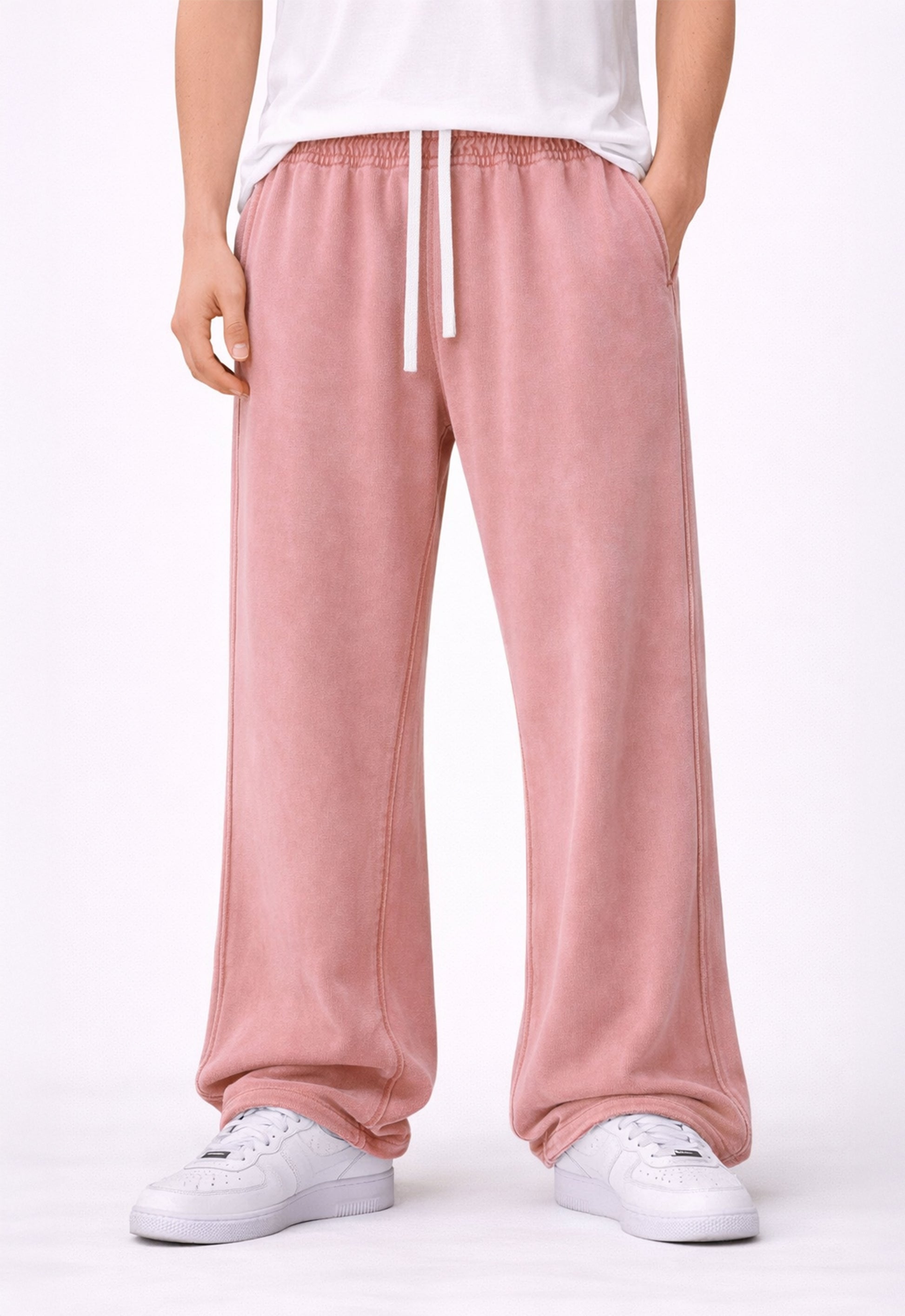 PEACH OVER-DYE SWEATPANTS sweatpants | STREETWEAR APPAREL | UNDEVELOPED