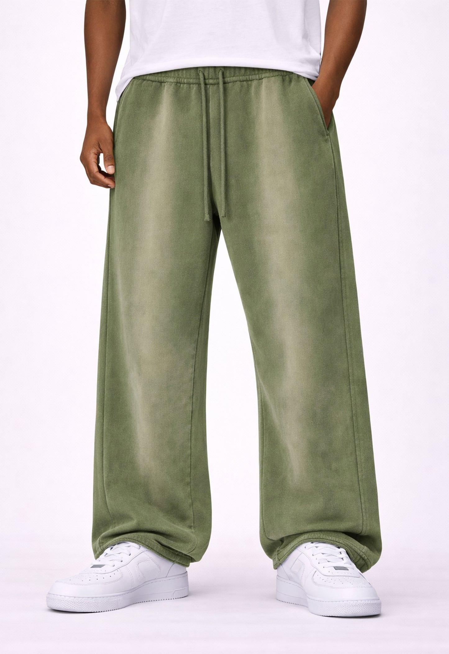 OLIVE SUNFADE SWEATPANTS sweatpants | STREETWEAR APPAREL | UNDEVELOPED
