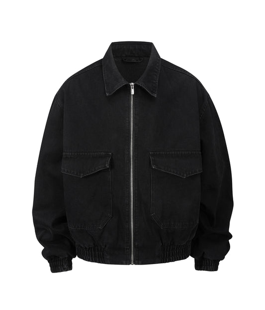 DENIM COACHES JACKET