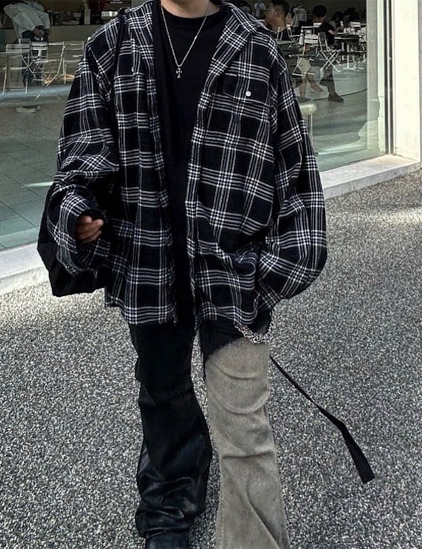 DOUBLE LAYER FLANNEL (OVERSIZED)