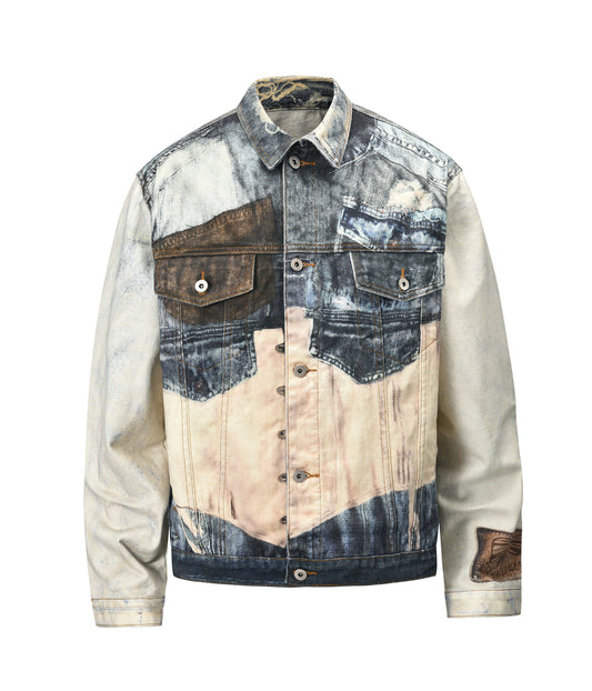 PATCHWORK DENIM JACKET