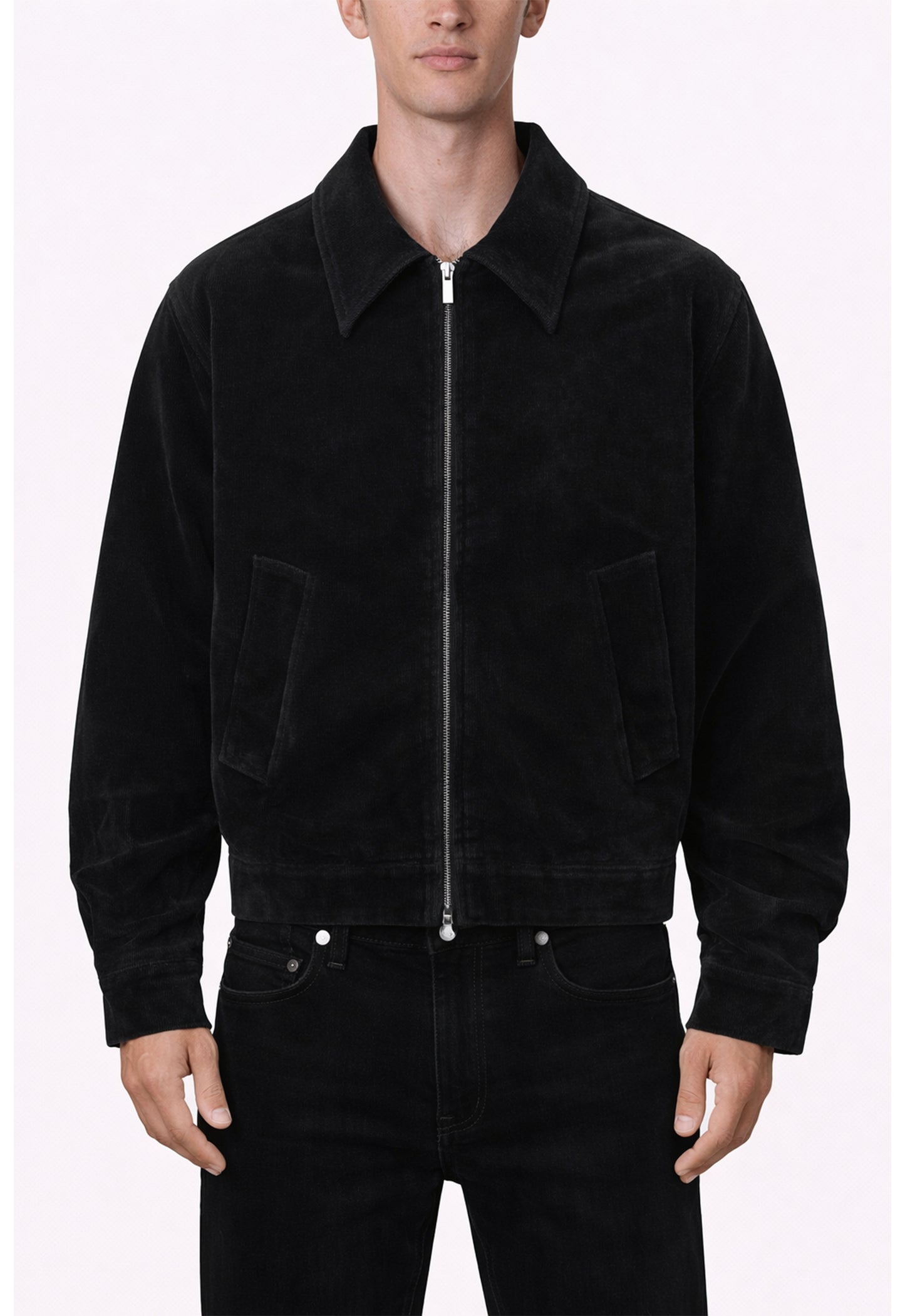 NOIR SUEDE WORK JACKET jackets | STREETWEAR APPAREL | UNDEVELOPED