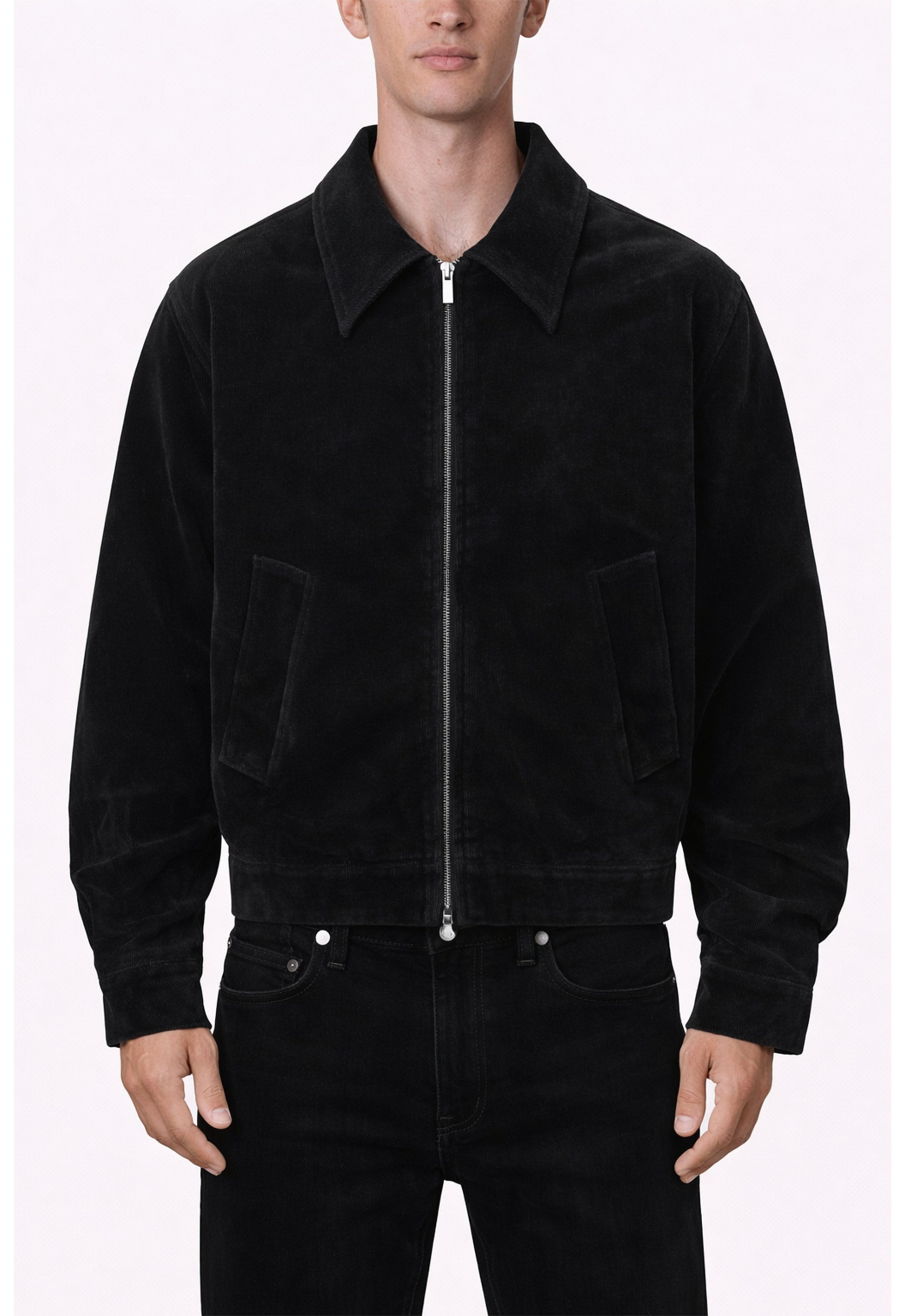 NOIR SUEDE WORK JACKET jackets | STREETWEAR APPAREL | UNDEVELOPED