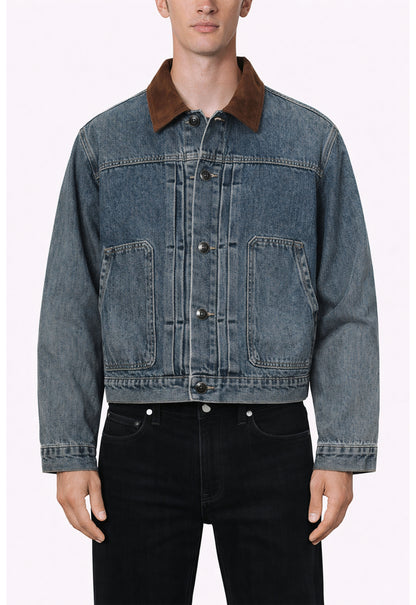 LUMBERJACK DENIM JACKET jackets | STREETWEAR APPAREL | UNDEVELOPED