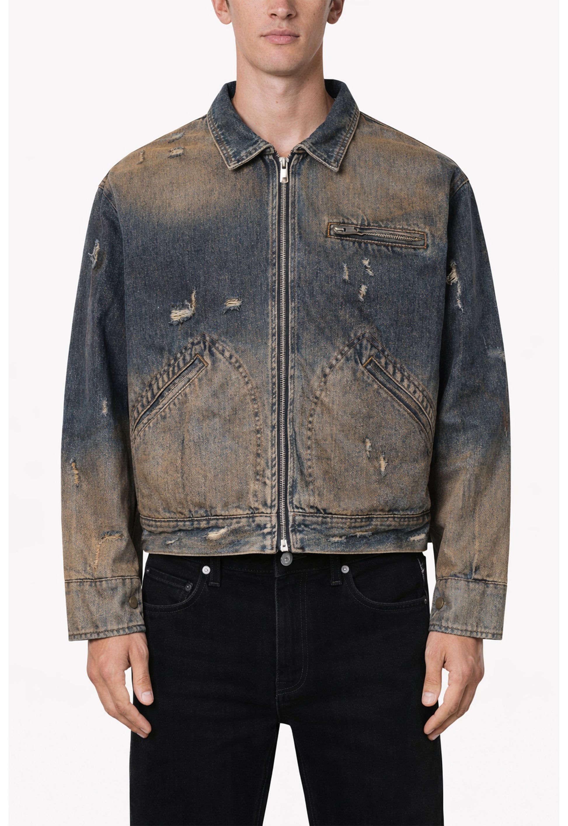 MUD WAX DENIM JACKET jackets | STREETWEAR APPAREL | UNDEVELOPED