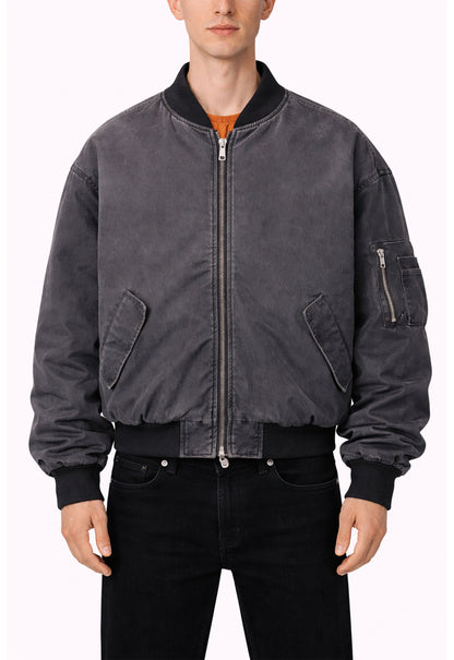 VINTAGE BOMBER JACKET MA1 [BLACK] jackets | STREETWEAR APPAREL | UNDEVELOPED