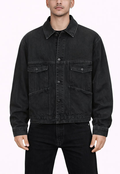 MULTI-POCKET DENIM JACKET jackets | STREETWEAR APPAREL | UNDEVELOPED