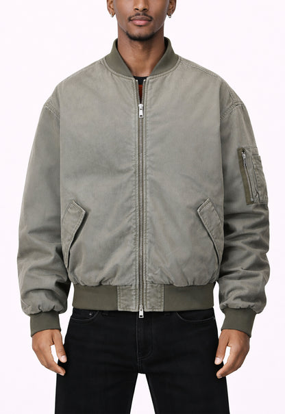 VINTAGE BOMBER JACKET MA1 [OLIVE] jackets | STREETWEAR APPAREL | UNDEVELOPED