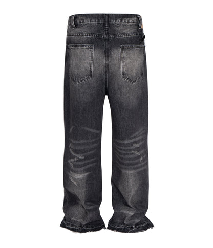 NOIR DESTROYED DENIM | UNDEVELOPED
