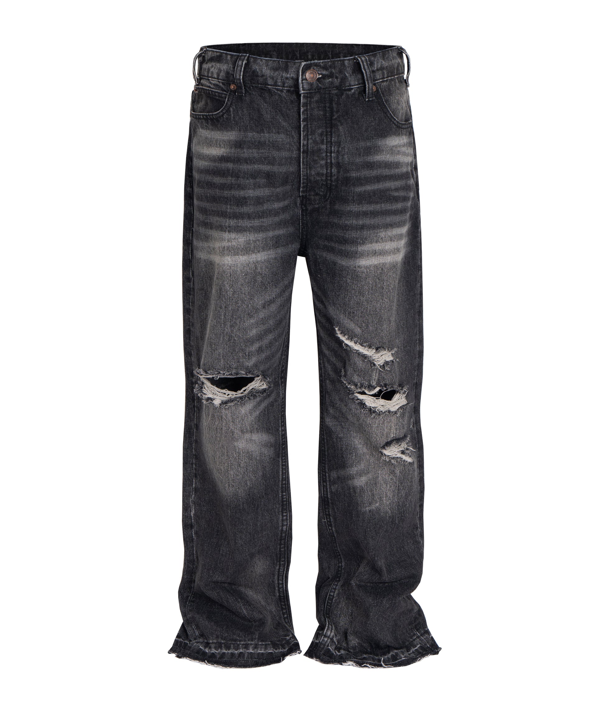NOIR DESTROYED DENIM | UNDEVELOPED