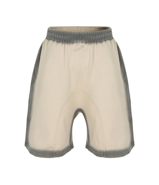 SAND OVER-DYE SWEAT SHORTS | UNDEVELOPED
