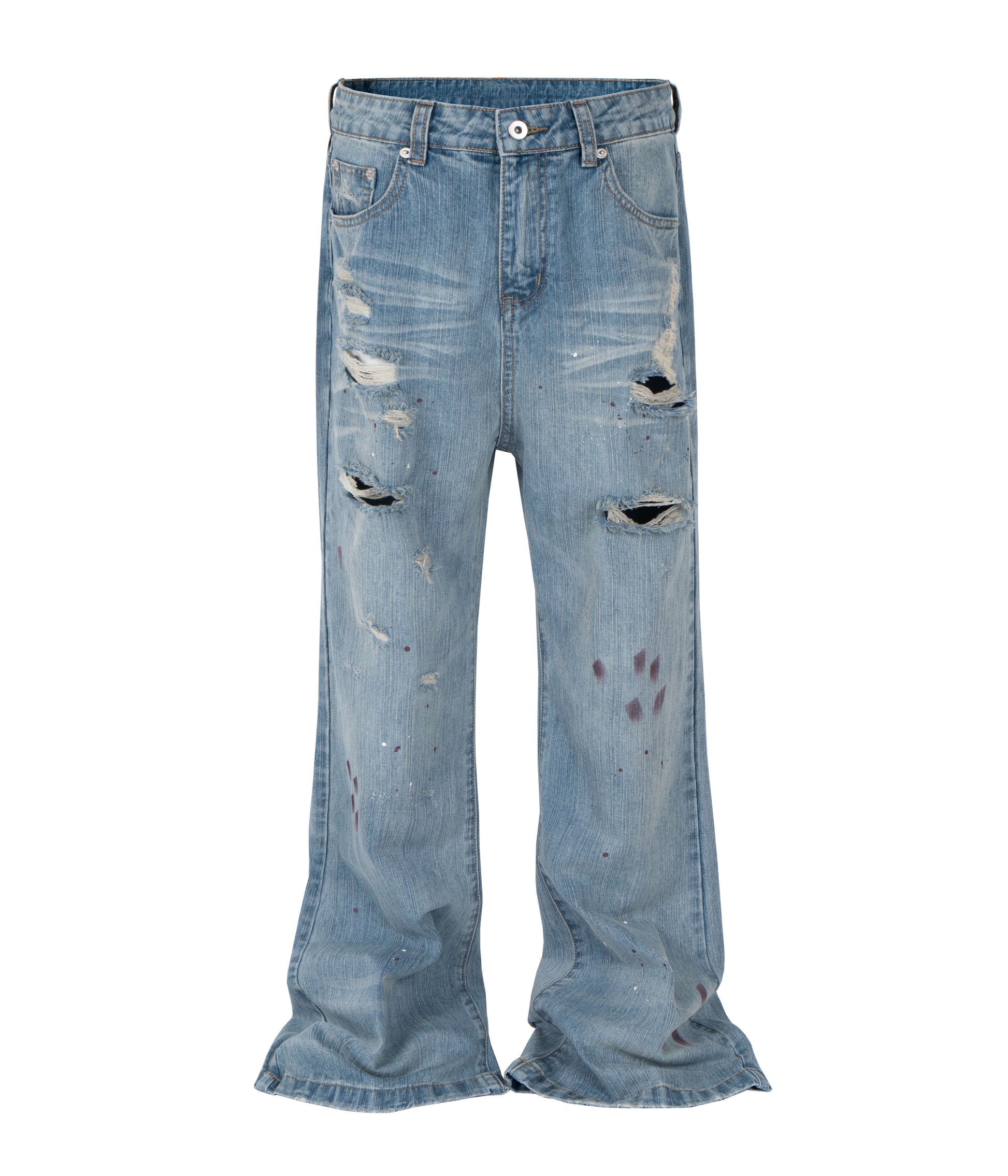 DISTRESSED PAINTERS DENIM | UNDEVELOPED