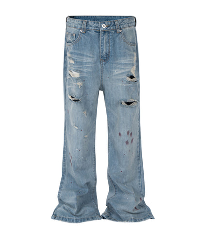 DISTRESSED PAINTERS DENIM | UNDEVELOPED