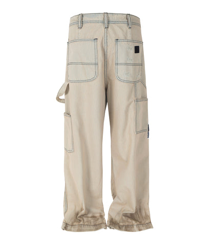 PINSTRIPE DESTROYED DENIM | UNDEVELOPED