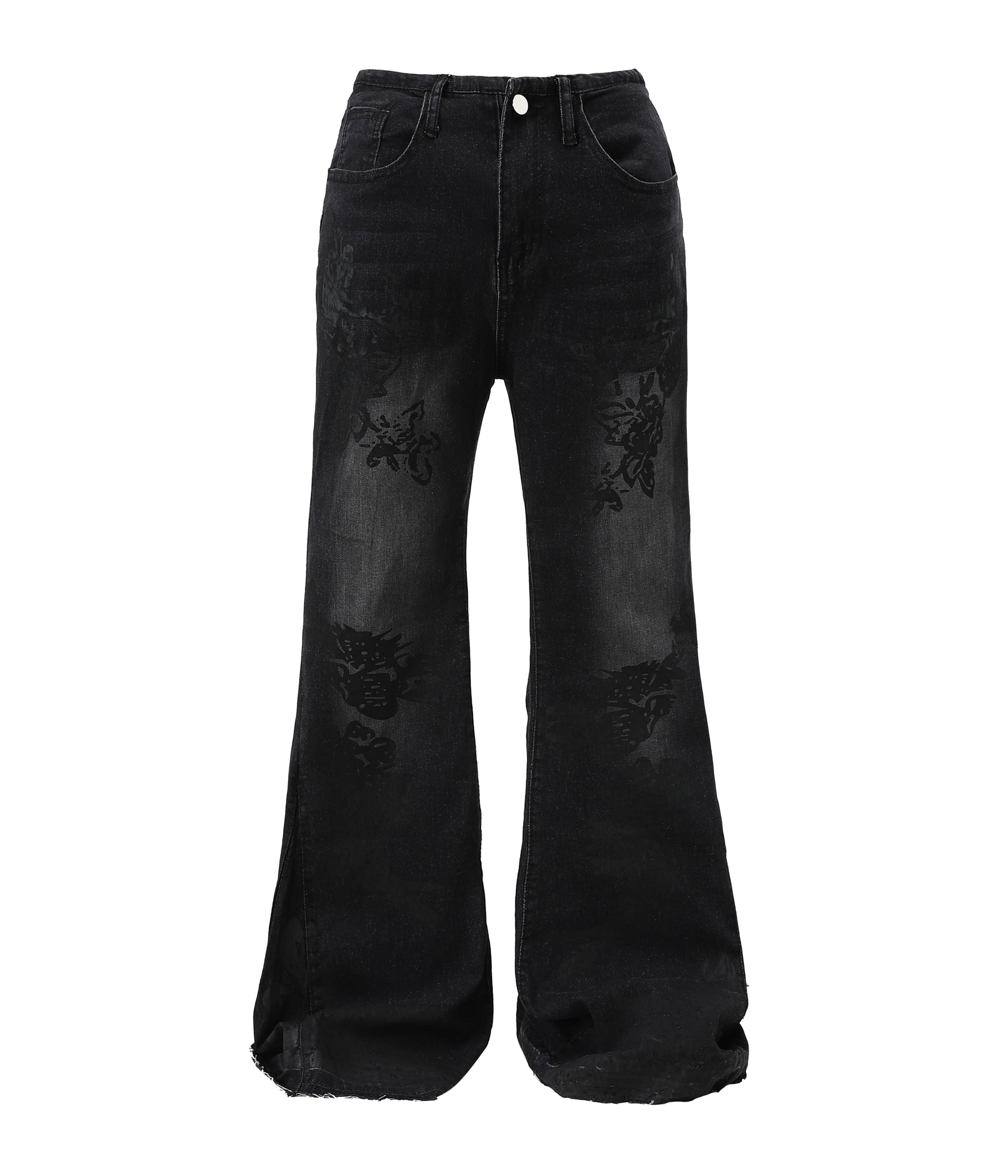 FLORAL FLARE DENIM | UNDEVELOPED