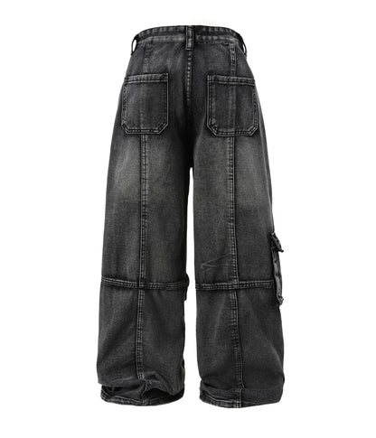 ACID WASH CARGO PANTS | UNDEVELOPED