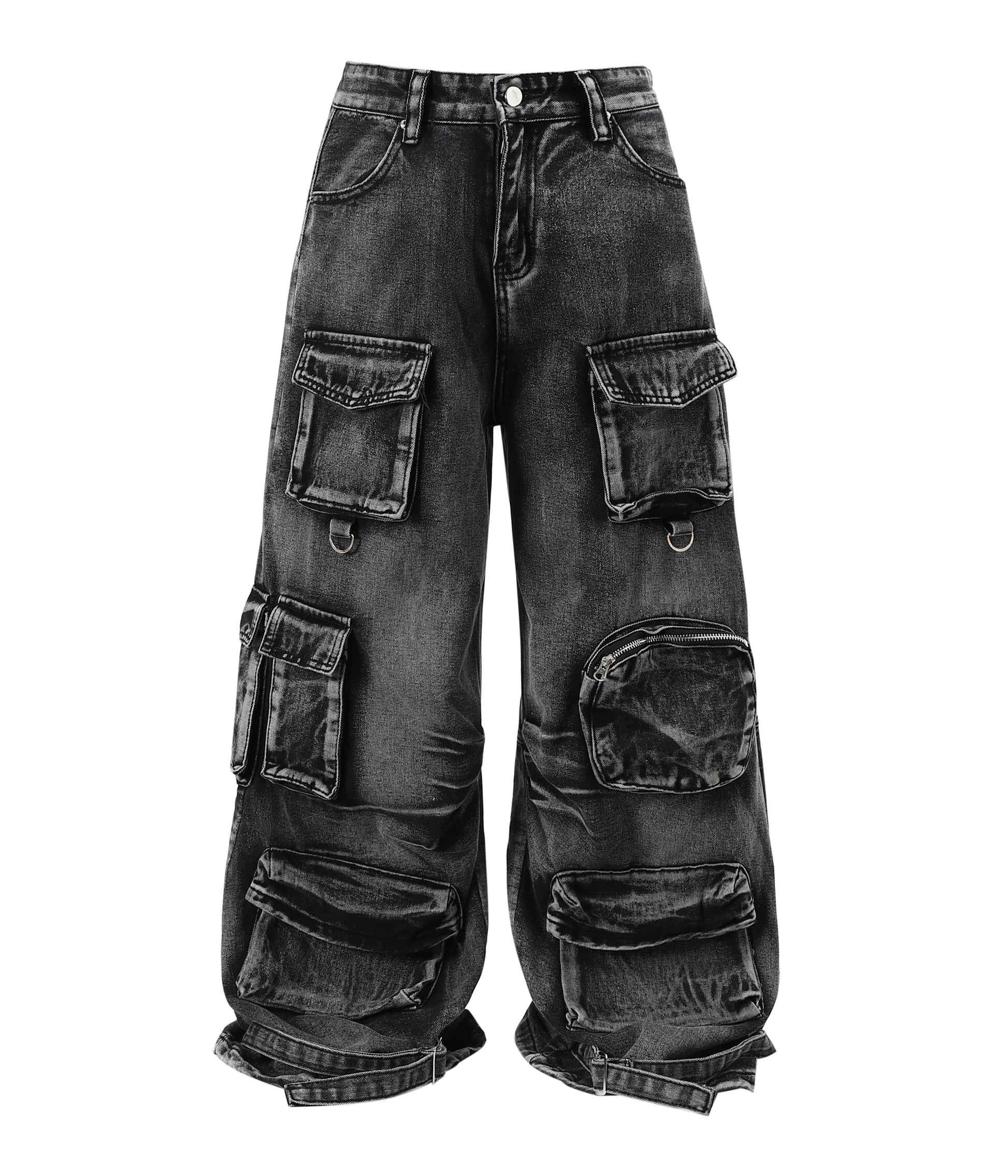 ACID WASH CARGO PANTS | UNDEVELOPED