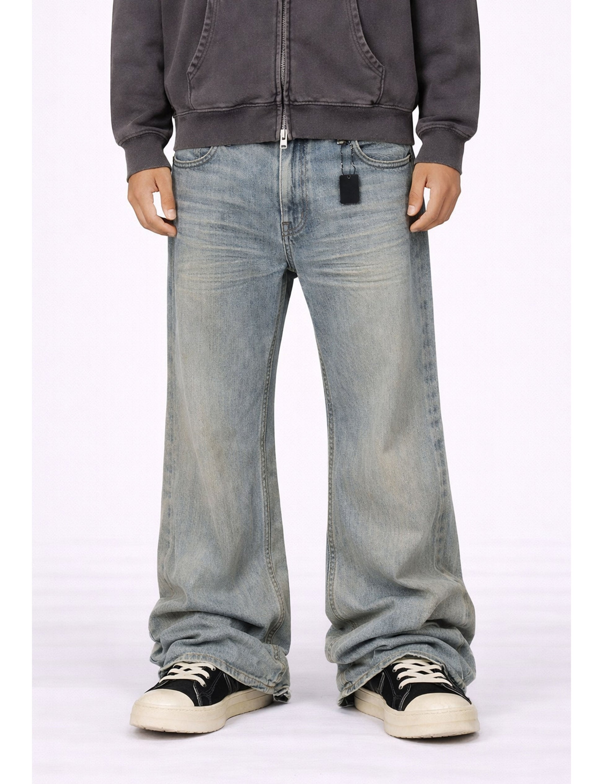 WIDEBOY STONE FLARE DENIM | STREETWEAR APPAREL | UNDEVELOPED