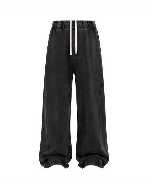 ACID WASH PANEL SWEATPANTS — normalized product image