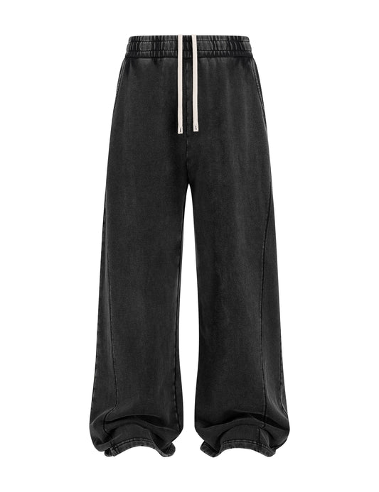 ACID WASH PANEL SWEATPANTS Sweatpants | STREETWEAR APPAREL | UNDEVELOPED