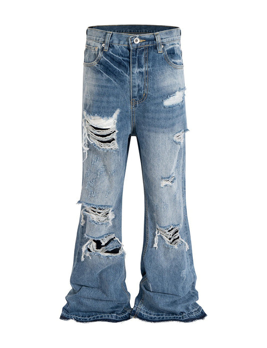 AZUL DESTRUCTION DENIM Denim | STREETWEAR APPAREL | UNDEVELOPED