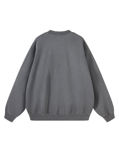 GREY VINTAGE CREWNECK Hoodies | STREETWEAR APPAREL | UNDEVELOPED