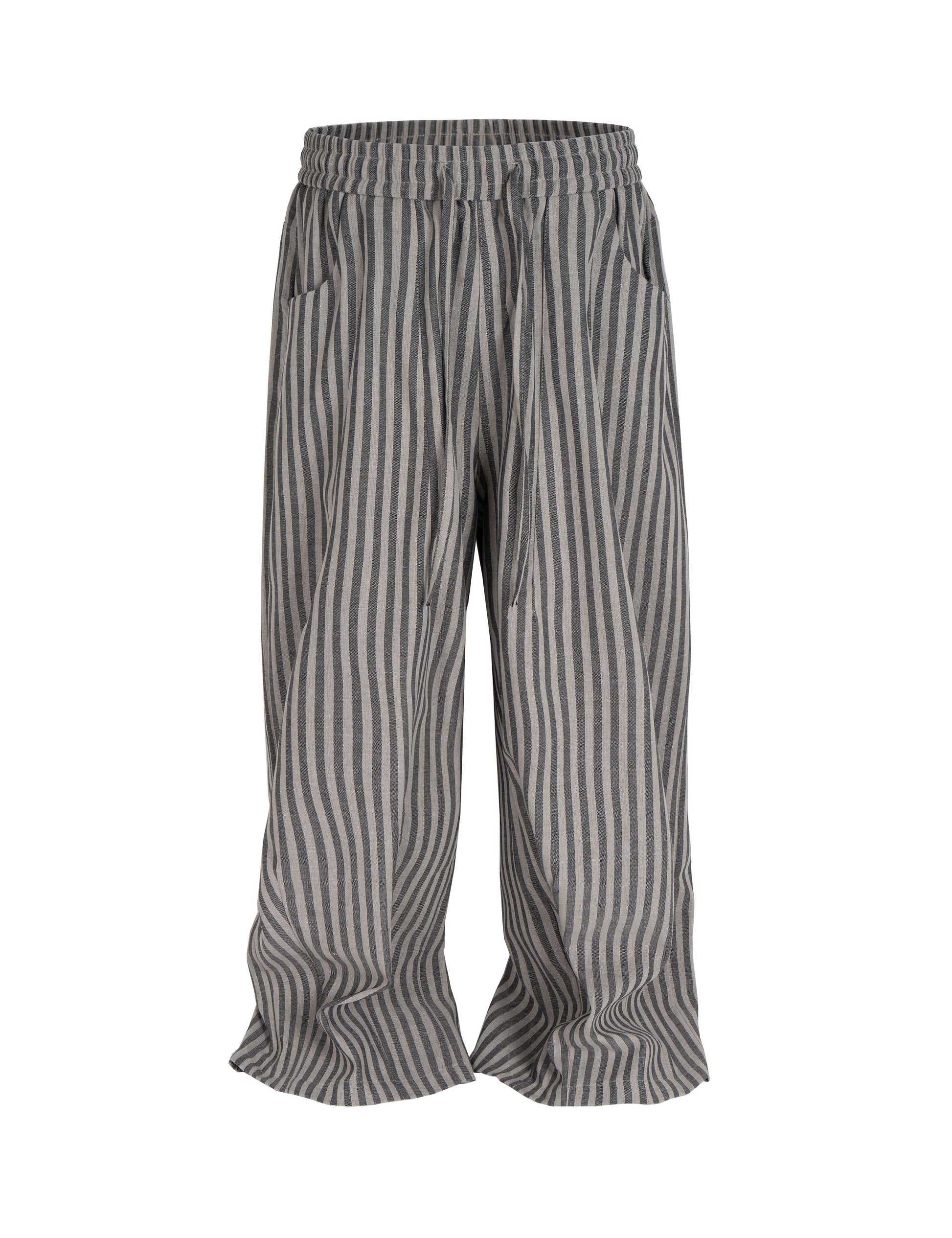 GREY STRIPED LOUNGE PANTS Cargo Pants | STREETWEAR APPAREL | UNDEVELOPED