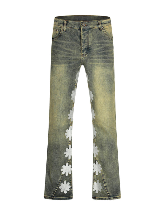 VINTAGE ASTERISK FLARE DENIM Denim | STREETWEAR APPAREL | UNDEVELOPED