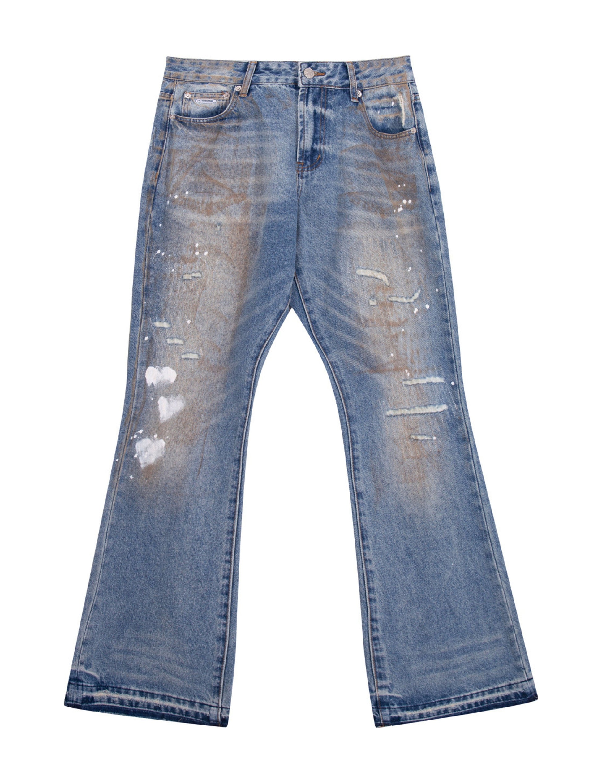 DIRT FLARE DENIM Denim | STREETWEAR APPAREL | UNDEVELOPED