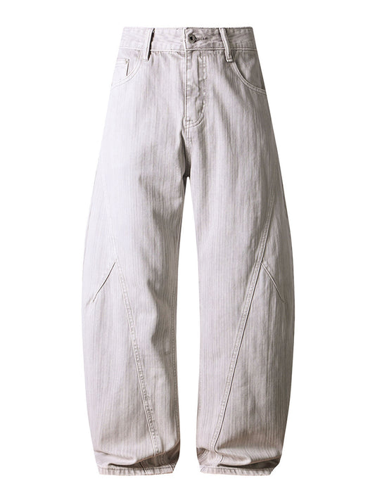 IVORY BAGGY DENIM | STREETWEAR APPAREL | UNDEVELOPED