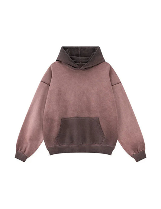 BROWN SUNFADE HOODIE Hoodies | STREETWEAR APPAREL | UNDEVELOPED