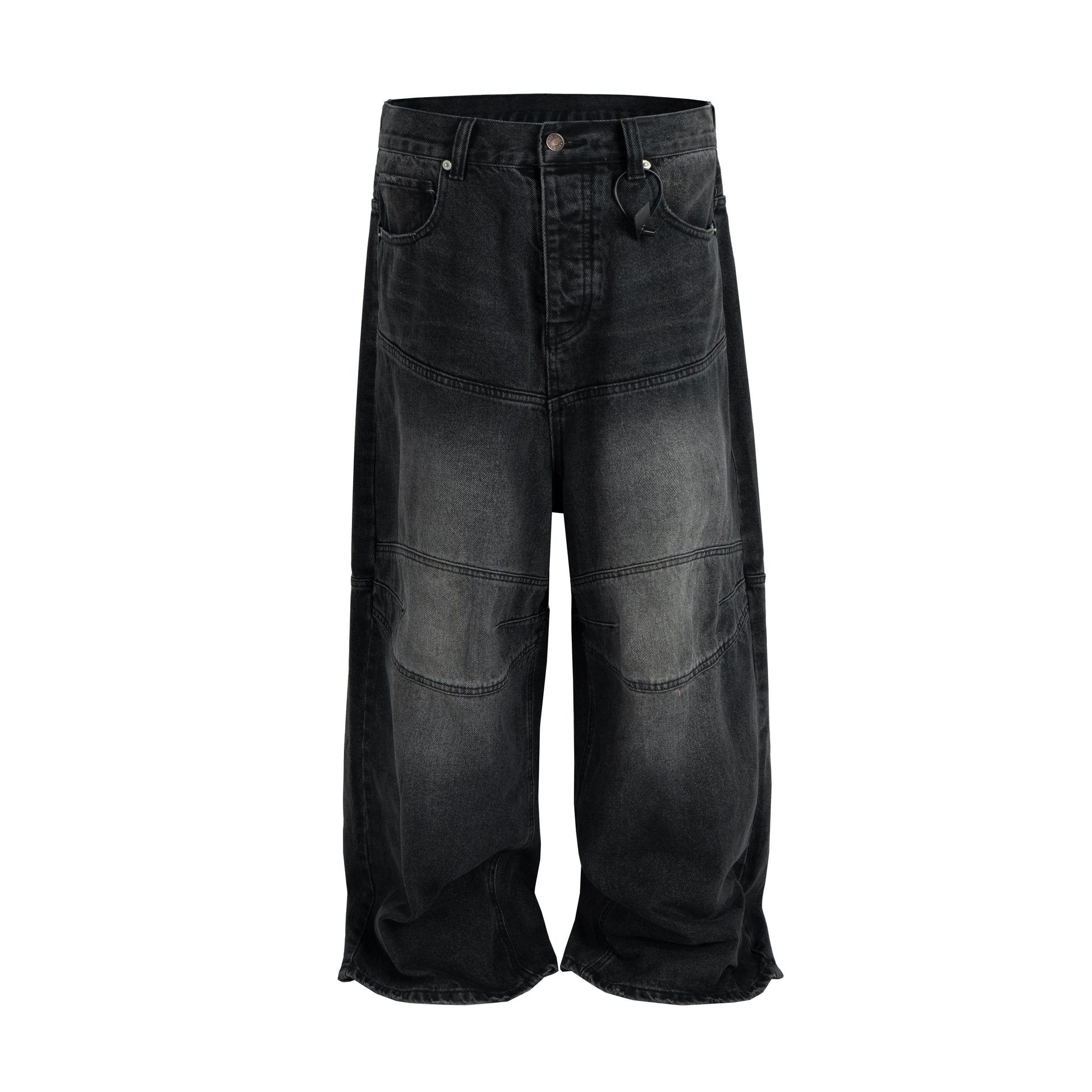 NOIR BAGGY BIKER DENIM | UNDEVELOPED