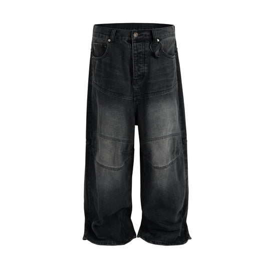 NOIR BAGGY BIKER DENIM | UNDEVELOPED