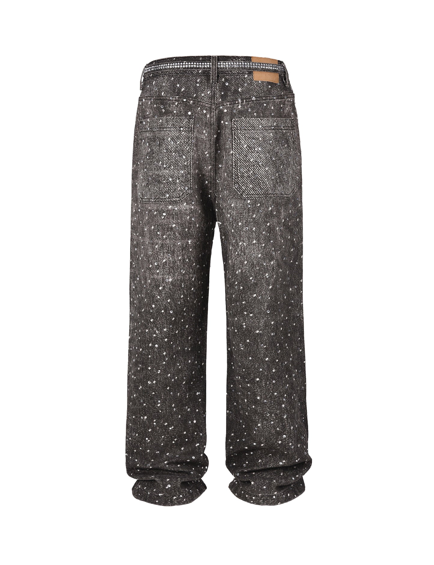 NOIR RHINESTONE DENIM Denim | STREETWEAR APPAREL | UNDEVELOPED