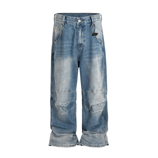 AZUL BAGGY BIKER DENIM | UNDEVELOPED
