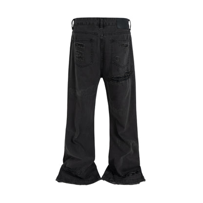 DARK DESTROYED DENIM | UNDEVELOPED