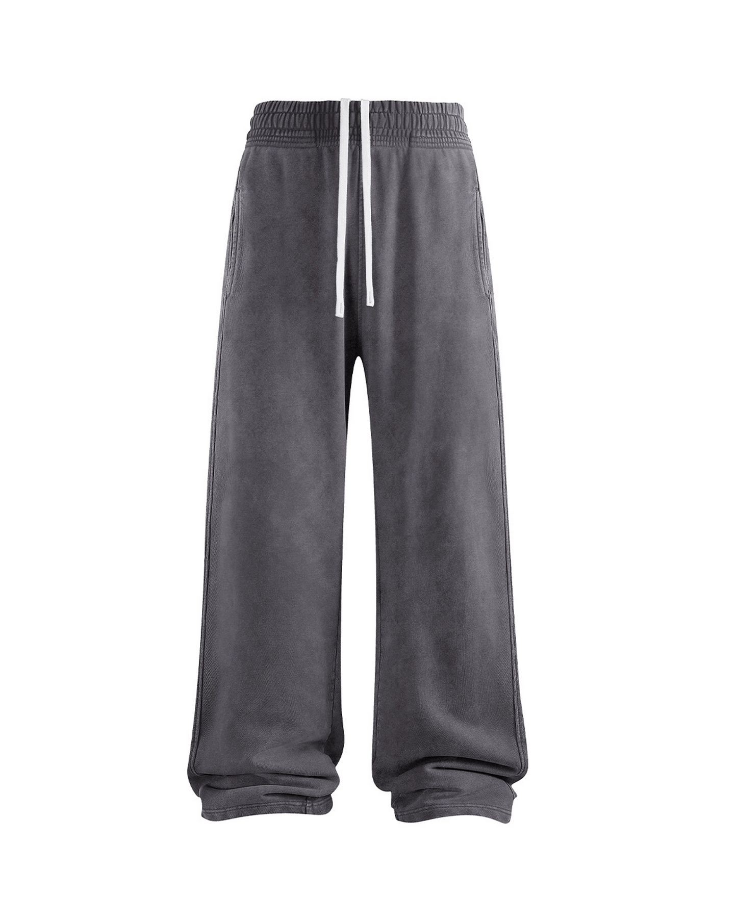CHARCOAL OVER-DYE SWEATPANTS — normalized product image